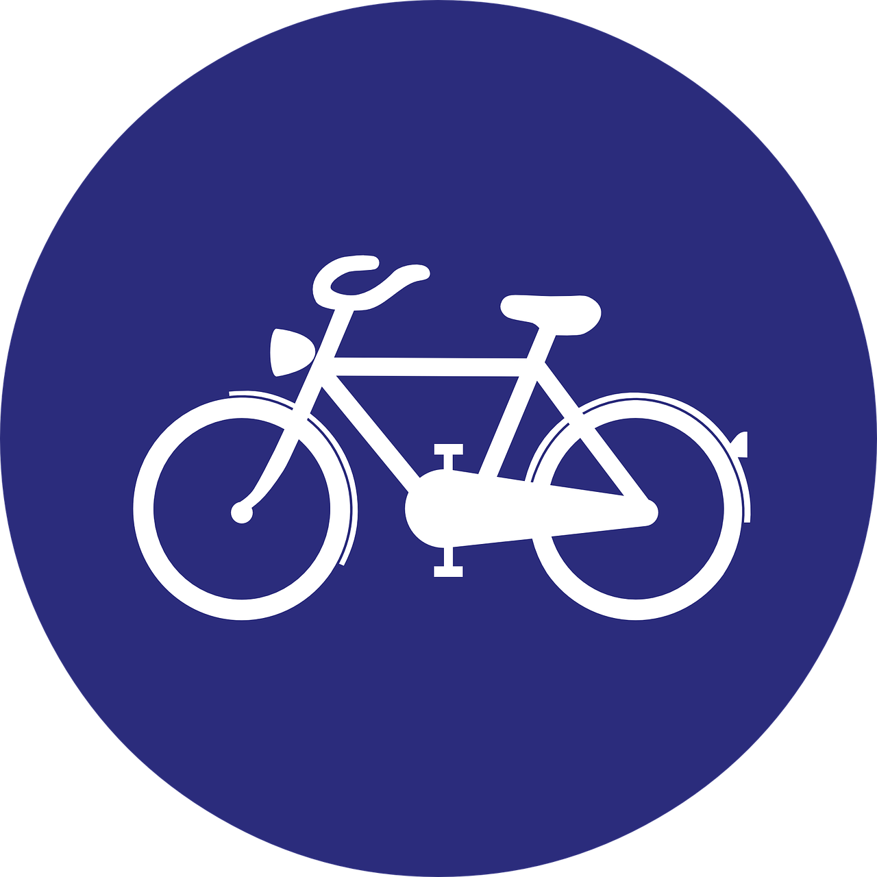 cycle path, bicycle lane, road sign